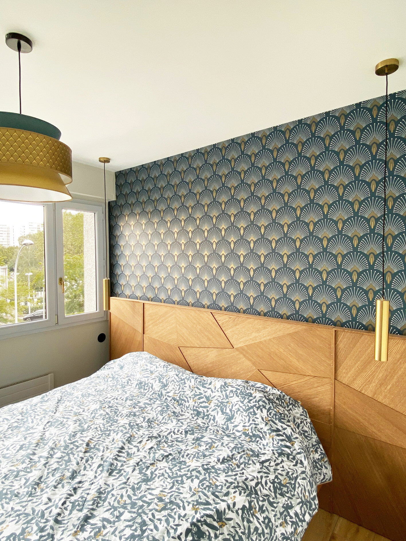 Sala pintada profissionalmente